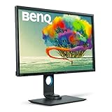 BenQ PD3200U Color Accurate Design Monitor 32' 4K UHD | 100% Rec.709 & sRGB | IPS | Delta E≤3 | Calibration Report | AQCOLOR | Pantone | HotKey Puck | Ergonomic | Speakers | DisplayPort | USB Hub