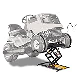 MoJack ZR350 ZR Adjustable Lawn Mower Lift, 350 lb Lifting Capacity, Fits Most Residential & ZTR Mowers, Space-Saving Folding, Ideal for Mower Maintenance & Repair