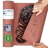 Pink Butcher Paper Roll - 18 Inch x 175 Feet (2100 Inch) - Food Grade Peach Wrapping Paper for Smoking Meat of all Varieties - Made in USA