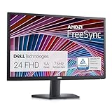 Dell SE2422HX Monitor - 24 inch FHD (1920 x 1080) 16:9 Ratio with Comfortview (TUV-Certified), 75Hz Refresh Rate, 16.7 Million Colors, Anti-Glare Screen with 3H Hardness, AMD FreeSync- Black