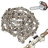 20 inch Chainsaw Chain 76 Drive Saw Chain AJDOLL 0.325' Pitch 0.058' Gauge Chainsaw Replacement for Caton Origen Steele Blue Max Models 8901 8902 52209 53543