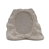 Victrola Rock Speaker Connect, Stone, Wireless Outdoor Speaker with Bluetooth 5.3, 22-Hour Battery Life, with Solar Charging, Link Up to 20 Rock Speakers, IP65 Water & Dust Resistant Speaker