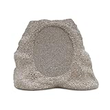 Victrola Rock Speaker Connect, Stone, Wireless Outdoor Speaker with Bluetooth 5.3, 22-Hour Battery Life, with Solar Charging, Link Up to 20 Rock Speakers, IP65 Water & Dust Resistant Speaker