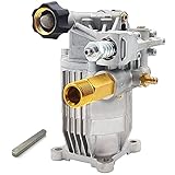 2400-2800PSI Pressure Washer Replacement Pump, 3/4' Shaft Horizontal Pressure Pump Replacement Power Washer Pump Universal Pumps for Power Washer