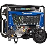 Westinghouse Outdoor Power Equipment 12500 Peak Watt Dual Fuel Home Backup Portable Generator, Remote Electric Start, Transfer Switch Ready, Gas and Propane Powered, CO Sensor