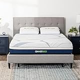 GhostBed Ultimate 10 Inch Mattress - Cooling Gel Memory Foam Mattress - Medium Firm Feel with Breathable, Cool-to-The-Touch Cover - Made in The USA - CertiPUR-US Certified - King