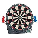 Franklin Sports Electronic Dart Board Sets - Soft Tip Electric Dartboard With Digital Scoreboard - (6) Darts Included, 15'