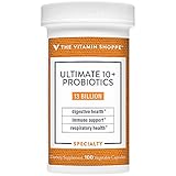 The Vitamin Shoppe Ultimate 10+ Probiotics, 13 Billion CFUs for Digestive Health, Immune Support and Respiratory Health (100 Vegetable Capsule)