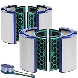 Leemone 2 Pack TP04 HP04 DP04 Filter Replacement Compatible with Dyson TP04 HP04 DP04 TP05 DP05 Air Purifier, 360° Combi Glass HEPA Filter & Activated Carbon Filter