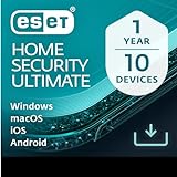 ESET Home Security Ultimate | Antivirus | VPN | Identity Protection | 2024 Edition | 10 Devices | 1 Year| Password Manager | Privacy Protection | Ransomware | Digital Download [PC/Mac/Android]
