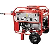 Multiquip GA6HR Generator Honda GX340 Ground Fault Circuit Interrupter Wheel Kit, 6kW, Red