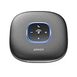 Anker PowerConf Speakerphone, Zoom Certified Conference Speaker with 6 Mics, 360° Enhanced Voice Pickup, 24H Call Time, Bluetooth 5.3, USB C, Compatible with Leading Platforms for Personal Workspaces