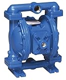 Sandpiper Air-Operated Double Diaphragm Oil Pump - 1in. Inlet, 45 GPM, Aluminum/Buna, Model Number S1FB1ABWANS000