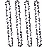 VanRank 8 Inch Chain for Milwaukee HATCHET 3004-20 Pruning Saw RYOBI P4360 RY43160 P4361 Pole Saw Chain for WORX WG349.9 WG349 (4 chains)