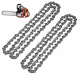 AILEETE 2-Packs 22 inch Chainaw Chain .325' LP Pitch - .058' Gauge - 86 Drive Links For 57CC Blue Max 2160 Chainsaw & 5200 5800 6200 Models, Replaces 21LPX086G