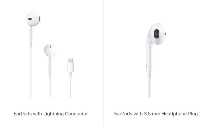 Earpods Type According To Thier Connectivity