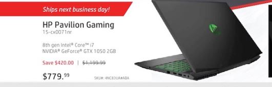 Hp Pavilion Gaming Black Friday