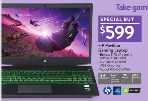 Hp Pavilion Gaming Laptop Walmart Black Friday