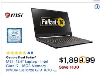 Msi Laptop Best Buy Black Friday