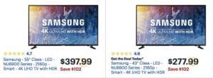 55 Inch Samsung Tv Bestbuy 50 Inch Led Tv Black Friday Deals