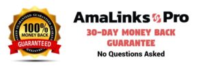 Black Friday Amalink Pro Affiliate Plugin For Amazon Niche Site On WordPress 30 Day Money Back Guarante