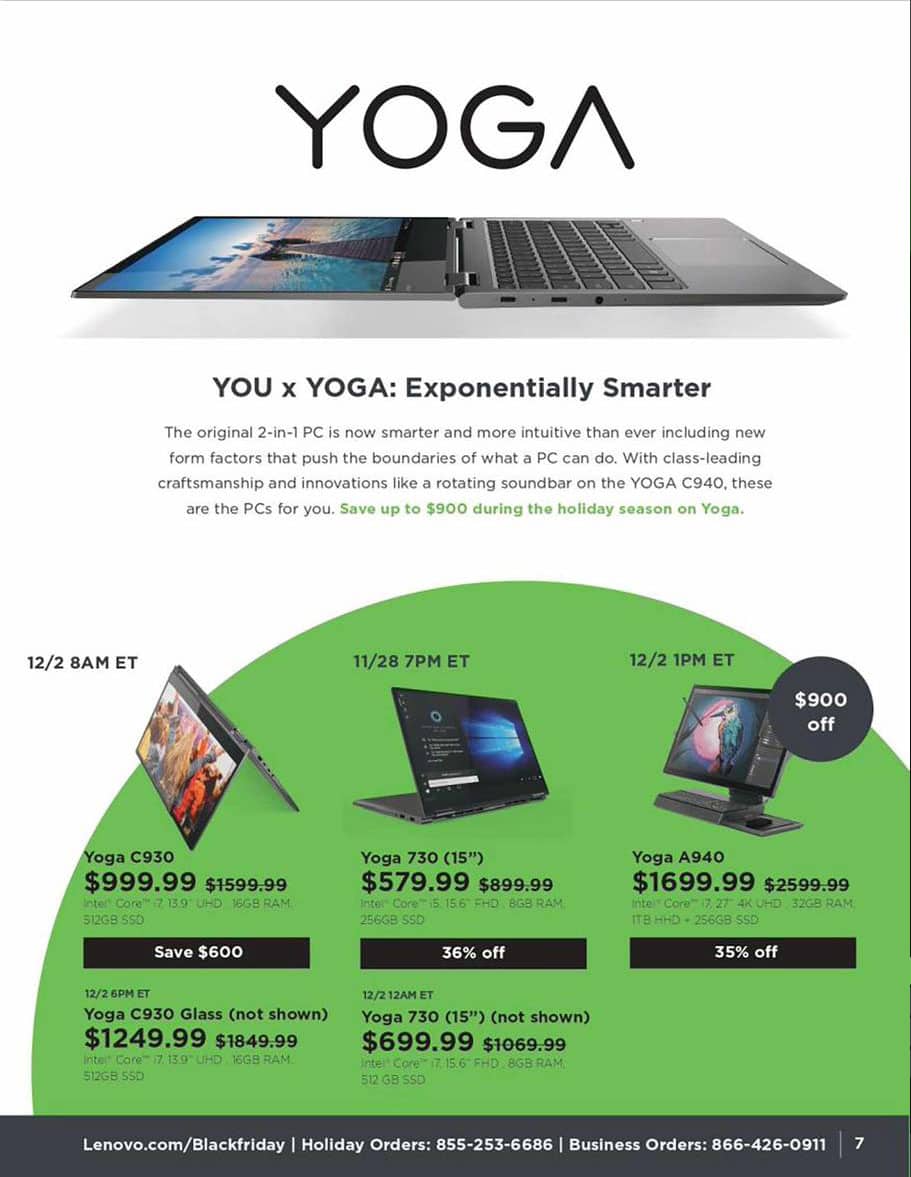 Top 10 Best Yoga Laptop Black Friday Deals 2021 1