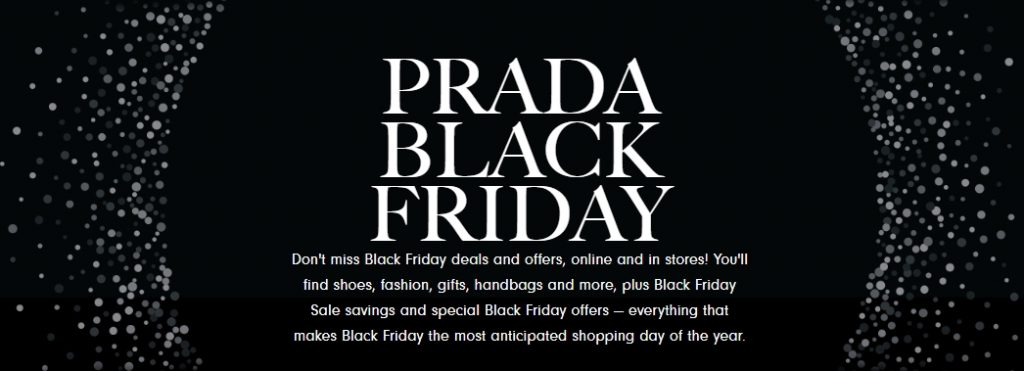 prada black friday