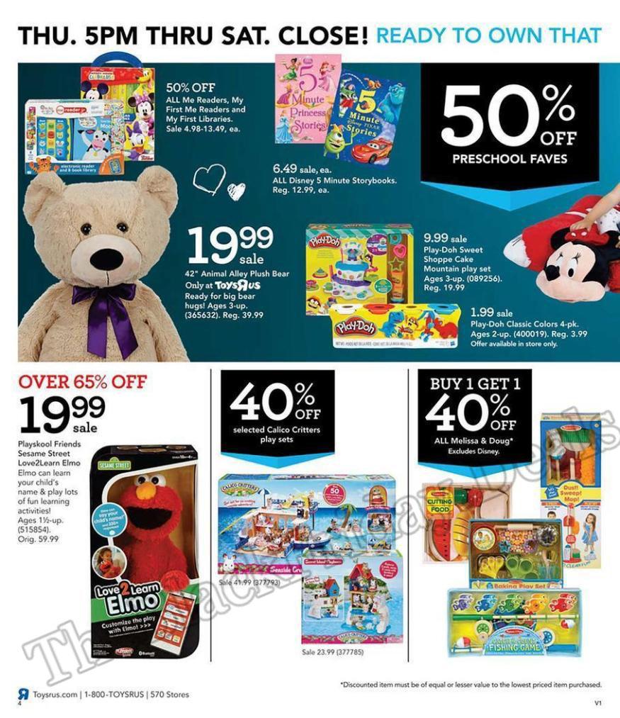 Toys R Us Black Friday Flyer Ads Page 4