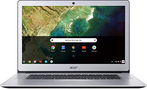 Acer Chromebook 15, Intel Celeron N3350, 15.6" Full Hd Touch, 4gb Lpddr4, 32gb Storage, Google Chrome, Pure Silver, Cb515 1ht C2ae, 15 15.99 Inches
