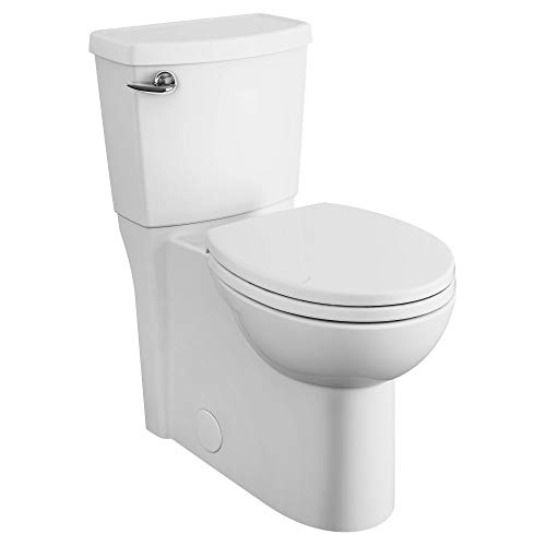 American Standard 2988101.020 Cadet 3 Flowise 2 Piece 1.28 Gpf Single Flush Right Height Round Front Toilet With Concealed Trapway, White