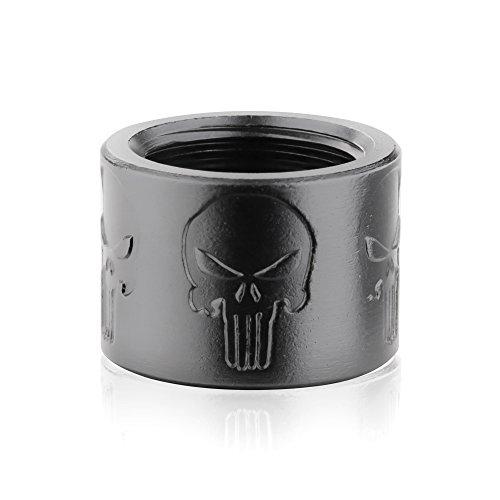 Backup Tactical 1/2x28 Skull X Thread Protector, Black