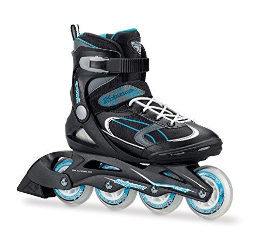 Bladerunner By Rollerblade Advantage Pro Xt Women's Adult Fitness Inline Skate, Black And Light Blue, Inline Skates, Black/light Blue, Size 7