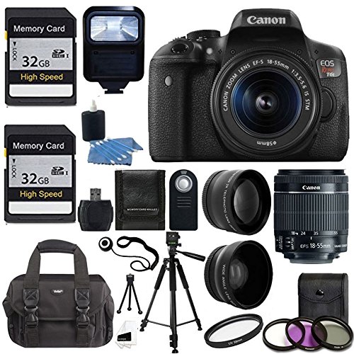 Canon Eos Rebel T6i Dslr Cmos Digital Slr Camera With Ef S 18 55mm F/3.5 5.6 Is Kit