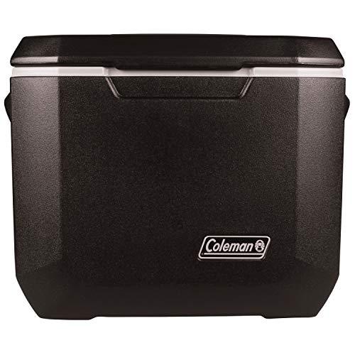 Coleman Rolling Cooler | 50 Quart Xtreme 5 Day Cooler With Wheels | Wheeled Hard Cooler Keeps Ice Up To 5 Days, Black