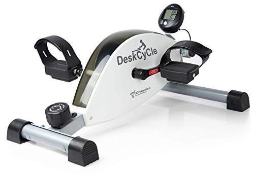 Deskcycle Desk Exercise Bike Pedal Exerciser, White (renewed)