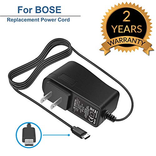 For Bose Soundlink Color Mini 2 Ii Revolve Wall Charger Micro Plus Adapter Power Cord For 627840 725192 Bluetooth Portable Speaker Quietcomfort 35 Headphones Ii Ae2w 6.6ft