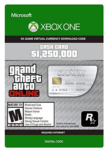 Grand Theft Auto V: Great White Shark Cash Card Xbox One [digital Code]