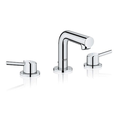 Grohe 20572001 Concetto Widespread Bathroom Faucet, Starlight Chrome