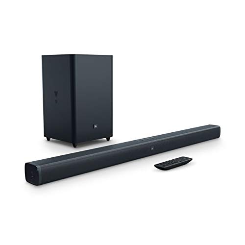 Jbl Bar 2.1 Home Theater Starter System With Soundbar And Wireless Subwoofer With Bluetooth