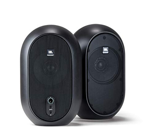 Jbl Professional 1 Series, 104 Compact Powered Desktop Reference Monitors (sold As Pair), Black (jbl104)