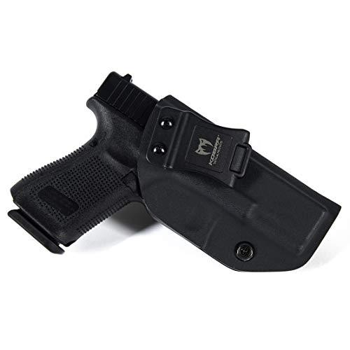 Kobra Products Iwb Holster For Glock 19, Glock 19 Holster Fits 19x 23 & 32, Made In Usa Kydex Iwb Glock Holster, Kydex Glock Concealed Carry Inside Waistband Holster With Adjustable Cant Right Hand