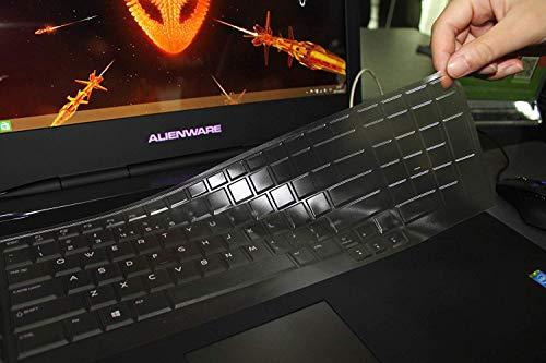 Leze Ultra Thin Soft Keyboard Protector Skin Cover For Dell Alienware 18(2013 Version), Alienware 17 R2 R3 R4 R5(2015/2016/2018 Version),such As Alienware Aw17r4,aw17r3 Aw17r5 Gaming Laptop Tpu