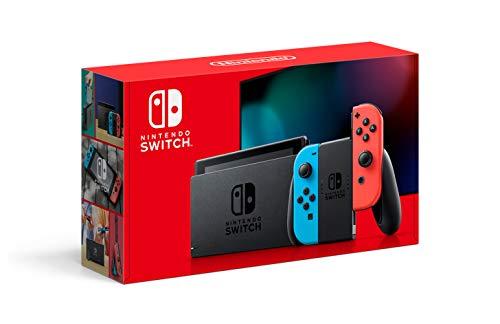 Nintendo Switch Lite Black Friday - Nintendo Switch With Neon Blue And Neon Red Joy‑con Hac 001( 01)