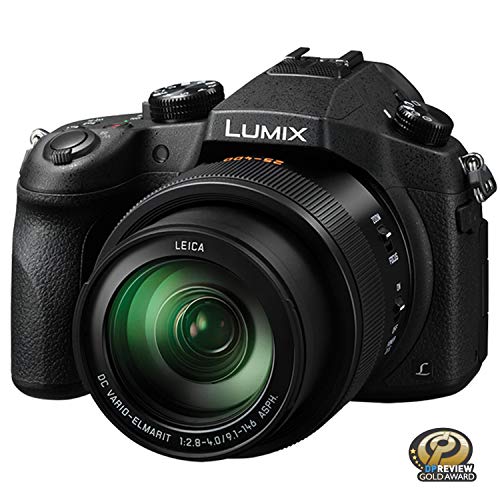 Panasonic Lumix Fz1000 4k Point And Shoot Camera, 16x Leica Dc Vario Elmarit F2.8 4.0 Lens, 21.1 Megapixels, 1 Inch High Sensitivity Sensor, Dmc Fz1000 (usa Black)