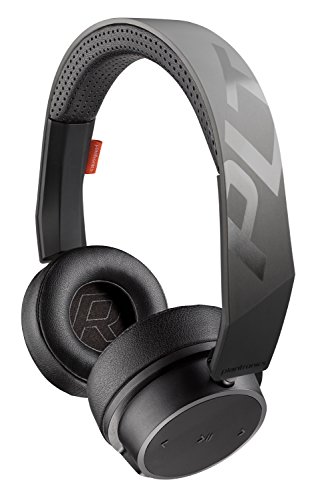 Plantronics Backbeat Fit 500 On Ear Sport Headphones, Wireless Headphones With Sweat Resistant Nano Coating Technology By P2i, Black