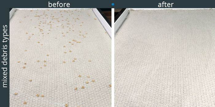 Roomba S9 Plus Cleaning Low Pile Carpet Tests