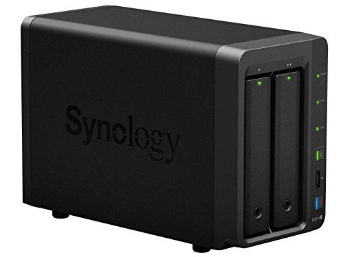 Synology Ds214+ Nas 2 Bay Diskless Sata Usb 3.0 Disk Station