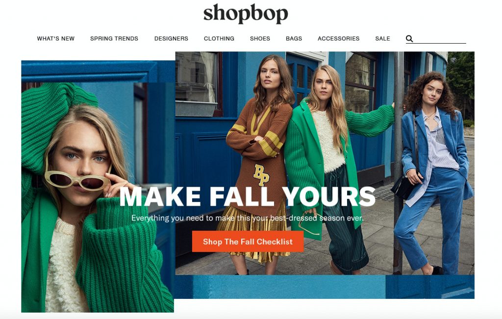 Shopbop Black Friday