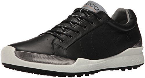 Ecco Men's Biom Hybrid Hydromax Golf Shoe, Black/black Solid, 43 M Eu (9 9.5 Us)