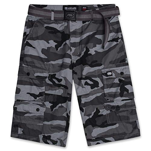 Ecko Unltd. Cargo Shorts For Men Mens Cargo Shorts Belt Big And Tall Short Eckostreet Camo 48